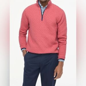J. Crew Factory Men's Quilted half-zip